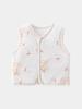 Newborn Quilted Vest - 40g Pure Cotton Sleeveless Top for Autumn/Winter, Unisex