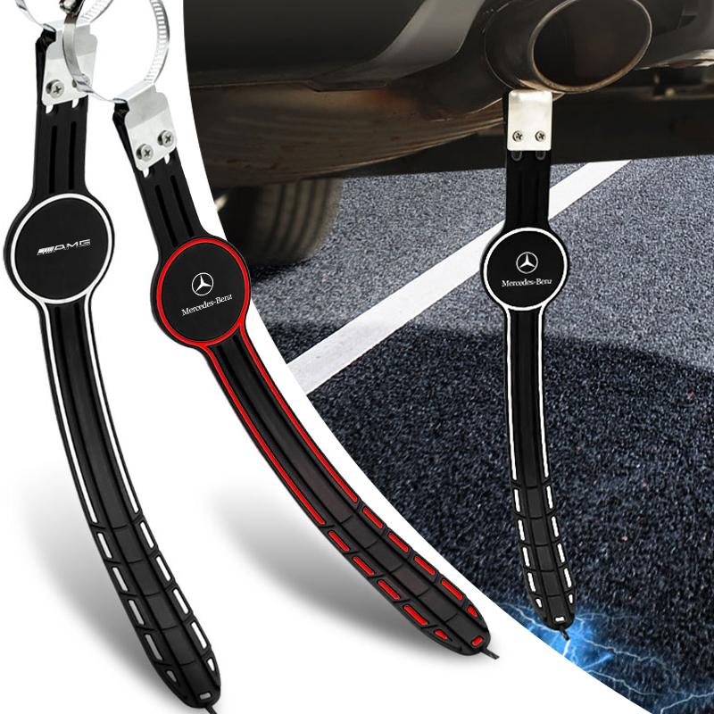 1Pcs Car Anti-static Belt Grounding Car Safety Driving Tools For Mercedes Benz AMG W117 W176 W177 W205 204 W213 W253 W156 W218 W166 CLA