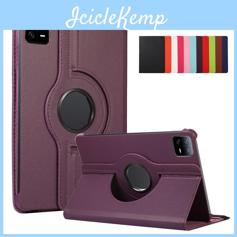 Pad Pro Xiaomi For 6s Case 124" 360 Rotating Leather Stand Cover For Coque Xiaomi Pad 6s Pro 124 Mi Pad 6s Pro 12 4 Case Funda