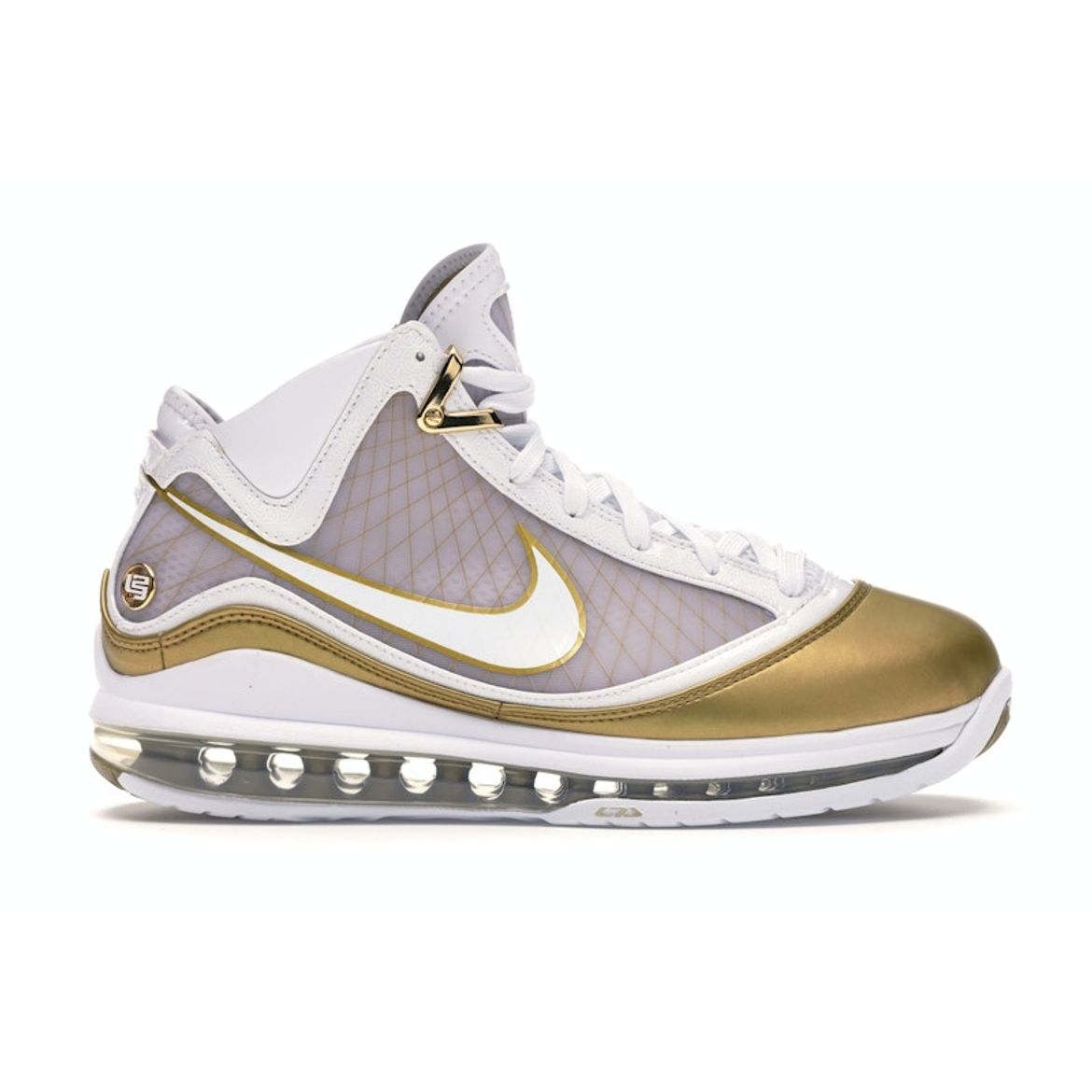 

Кроссовки унисекс Nike Air Max LeBron 7 Retro QS China Moon 2020 Gold White Metallic-Gold CU5646-100 41