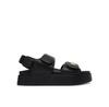 Leather Sporty Platform Sandals