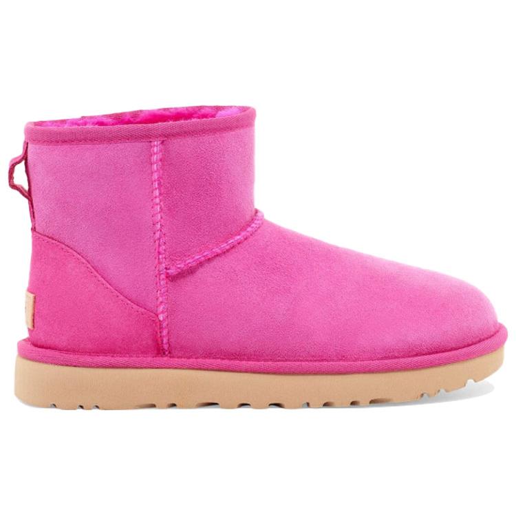 UGG Classic Mini Ii Boot Snow Boots Pink Women's 1016222-RCR