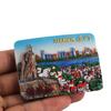 Fujian Xiamen Tourism Praktisches Geschenk Handlettering Harz 3D Kühlschrankmagnet Magnetsticker Gulangyu Xiamen Himmelskönigshalle