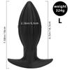 Silicone Wearable Anal Plug Unisex Anal Dilator for External Use Adult Pleasure Toy
