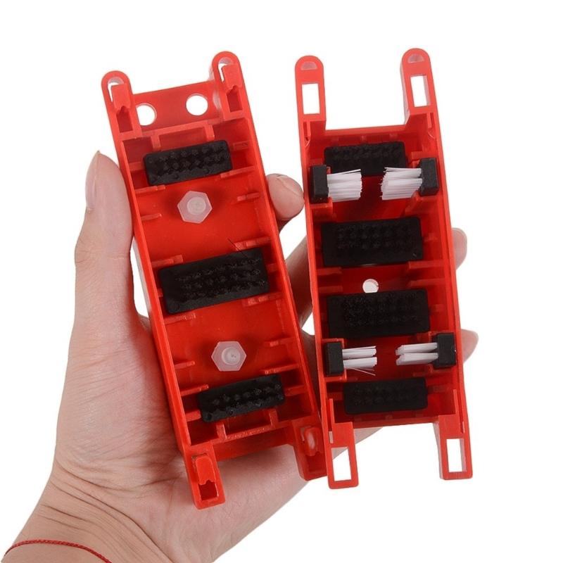 Scrubber pentru lanțuri Set de mașini de curățat lanțuri pentru motociclete Set de lubrifiere pentru dispozitive de lubrifiere