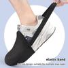 1 Pair Cycling Shoes Covers Windproof Half Palm Toe Protector Road Bike Overshoes Warm Anti Slip Motorbike Boots Accessories