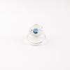 Dainty London Blue Topaz Gemstone 925 Sterling Silver Jewelry Handmade Boho Ring RR-62-13