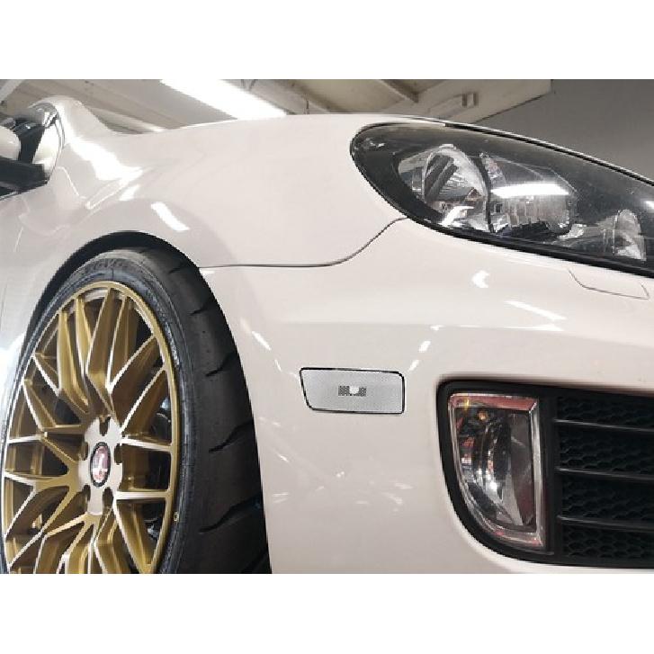 Clear Lens Front Bumper Side Marker Light Housing For 2010-2014 VW MK6 Golf/GTI