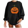 Halloween Langarm Damen Sweatshirt Drop Shoulder Langarm Damen Padde