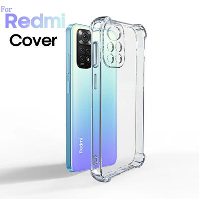 Luxusní čiré pouzdro na telefon pro Redmi Note 11 10 9 Pro Max nárazuvzdorné pouzdro na Redmi Note 10S 11S 9S 8 7 6 Pro 10A 10C 9A Zadní kryt
