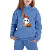 Kids Hoodie with Halloween Print - Long Sleeve Pullover Sweatshirt for Boys and Girls