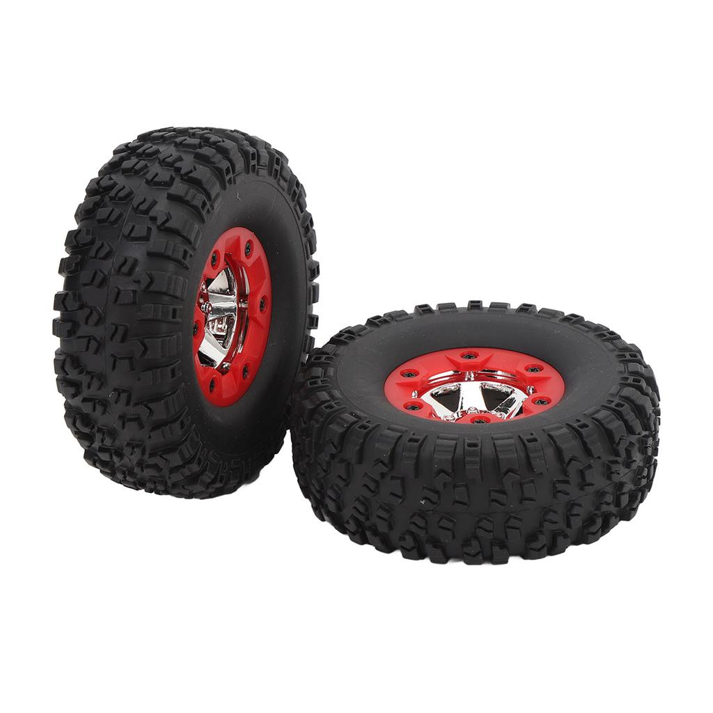 2 buc. Cauciuc Roată Stângă Mașină RC Ușor Cauciuc Anvelopă Roată de Rezervă pentru WLtoys 124006 12427 12423