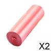 2xBathroom Trash Can Liners Garbage Bin for Restaurant Outdoor Bathroom Pink