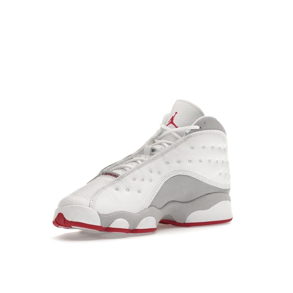 Air Jordan 13 Retro GS White Wolf Grey Kids Sneakers True-Red DJ3003-160
