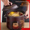 Vollautomatischer elektrischer Schongarer: Keramik-Suppentopf für Brei und multifunktionales Gesundheitskochen.