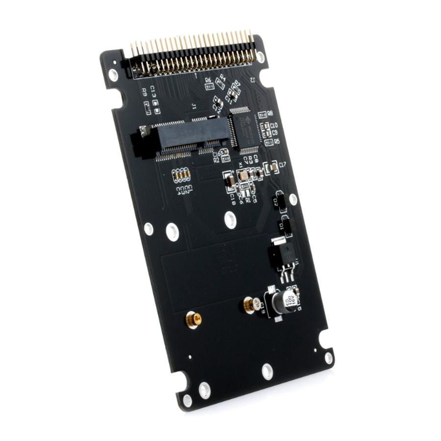 mSATA To 2.5" IDE HDD SSD mSATA To PATA Adapter Converter Card 44PIN with Case