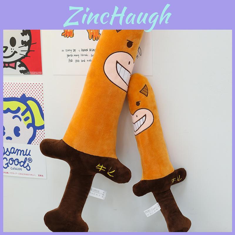 Large Size Plush Sword Stuffed Toy Cushion For Home Decor And Playroom Use