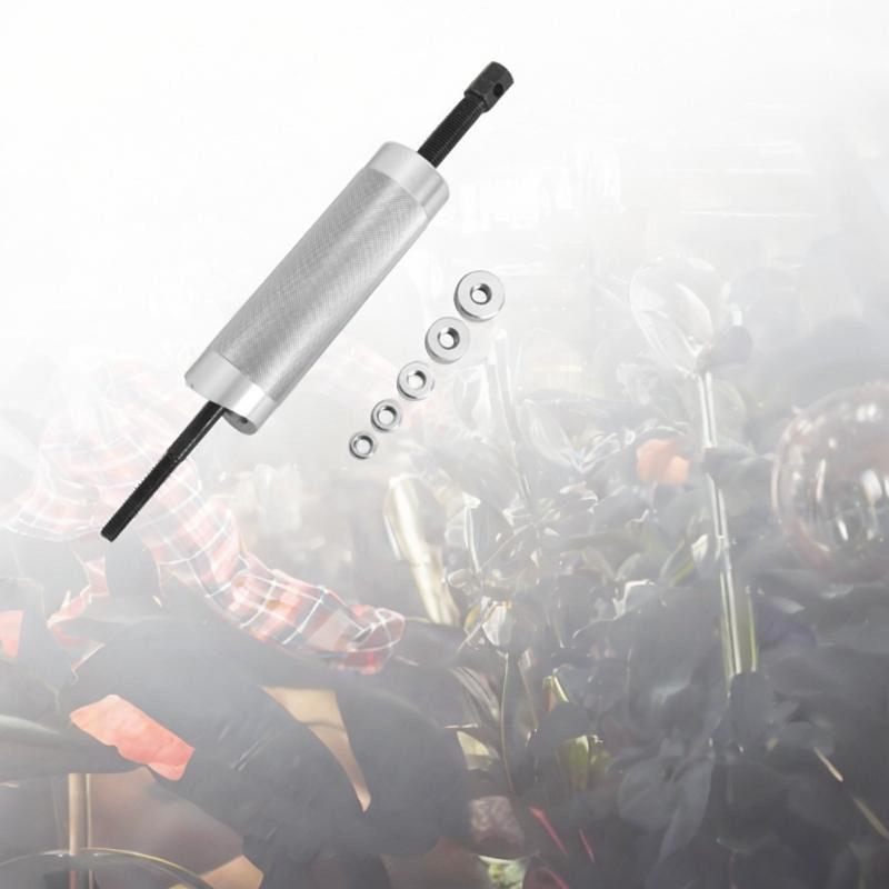 Motorcycle Piston Pin Puller with 5 Adapters Universal for Full Skirt Piston