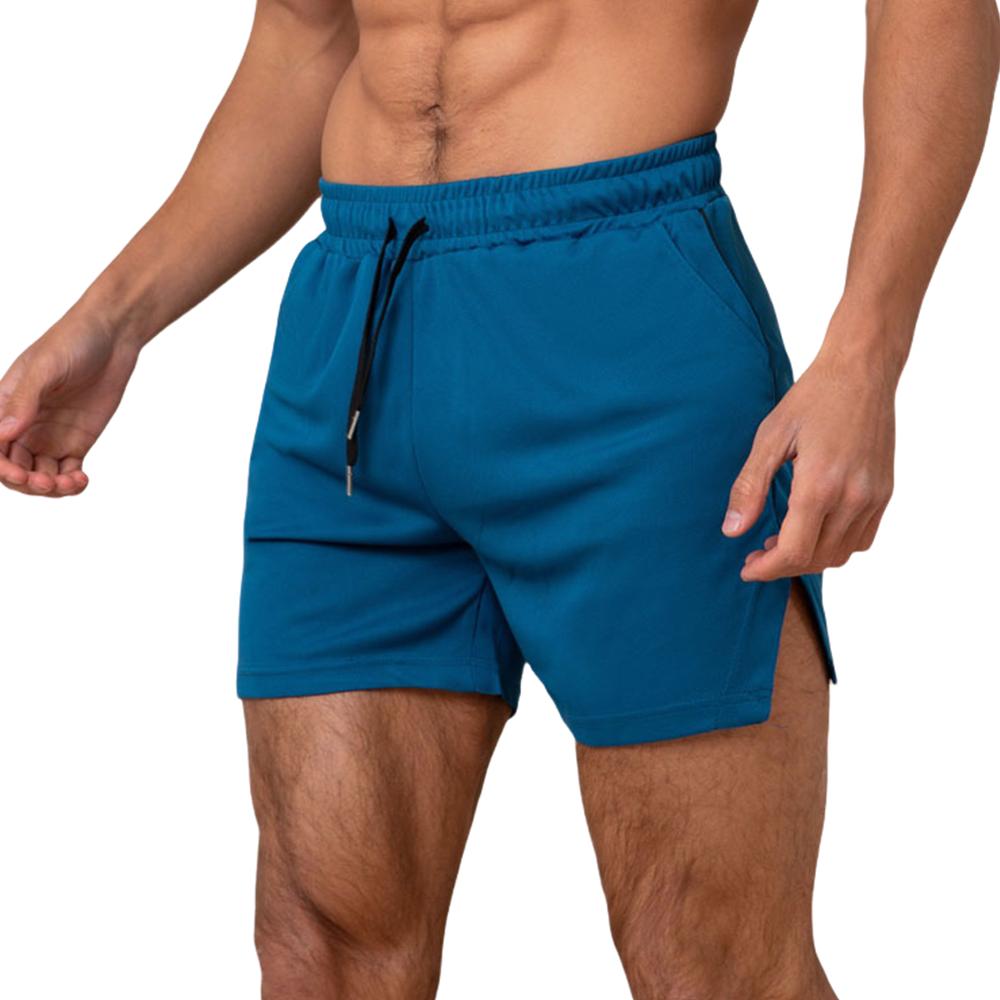 

Спортивные быстросохнущие шорты для бега, мужские шорты для спортзала, фитнеса, спортивная одежда, нижняя часть, мужские тренировочные бермуды для бодибилдинга, летние пляжные плавки S белый