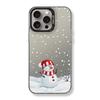 Christmas Cute Snowman for iPhone17ProMax Christmas Mobile Phone Protective Case Apple 15 Niche 16 Factory