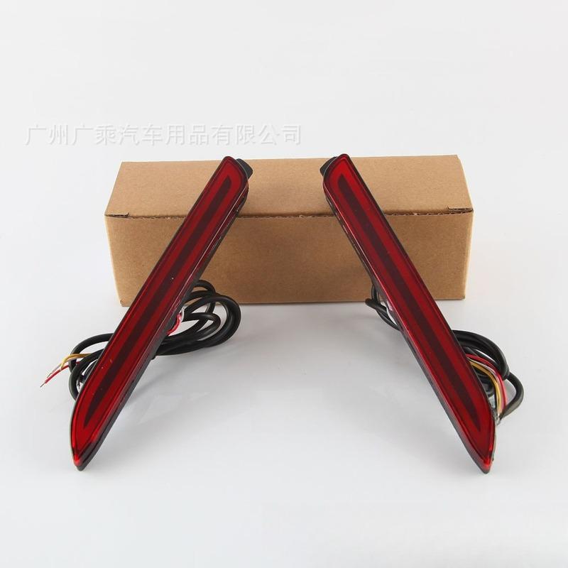 Rear Bumper Light Compatible with Toyota Camry Mark X Verso Fortuner Alphard RAV4 Car Accessories Auto Parts LED Brake Light