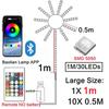 LED Strip Light Bluetooth APP Control RGBIC Firework USB 5V Neon Strip Christmas Party Decoration Music Sync Bedroom Decor Light