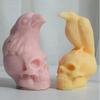 Halloween Skull Handmade Creative Mould Crow Eagle Stepping On Ghost Head Skull Aromatherapy Candle Gel Mould Plaster Drip Mold
