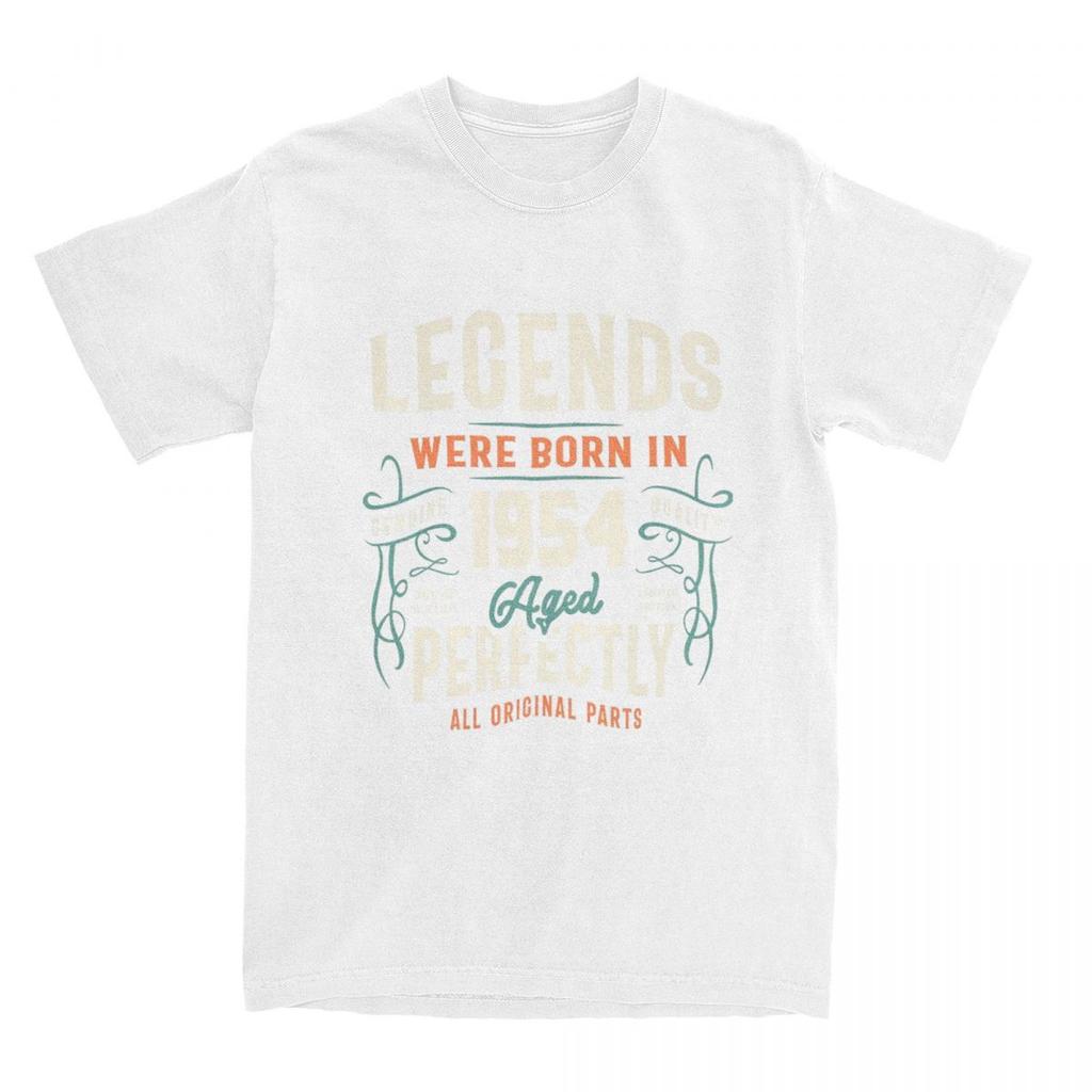 Men Women's 70 Year Old 1954 70th Birthday Gifts Shirt Stuff aged 70 100% Cotton T-shirt Clothing Cool Tees New Arrival