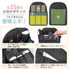 VILAU Bag-in-Bag Backpack with Improved Back Pocket, Divider, Vertical Design, PP Bottom, A4 Size