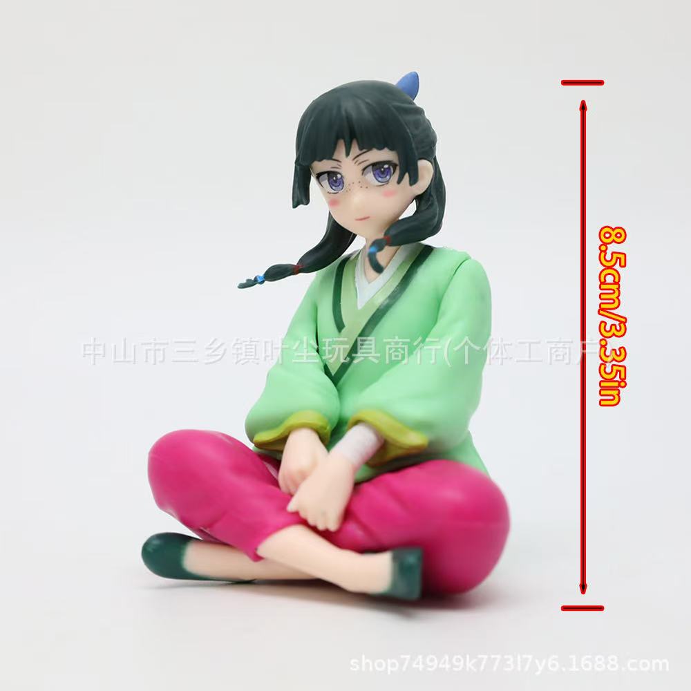 

12 cm anime Kusuriya no Hitorigoto Maomao Pharmacist Diary Jinshi/Maomao movable figure model doll toy gift