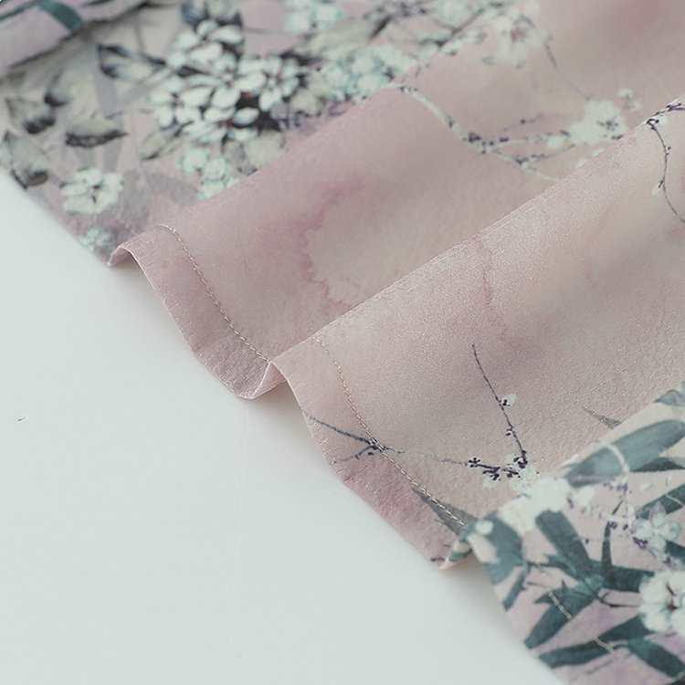 Summer Suit Set for Women: Short-Sleeved Ice Silk Shirt for Middle-Aged & Elderly Ladies