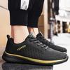 Men Sneakers Breathable Knit Men's Shoes Lightweight Men Running Shoes Non Slip Men Casual Shoe Tennis Shoes Unisex Size 35-50