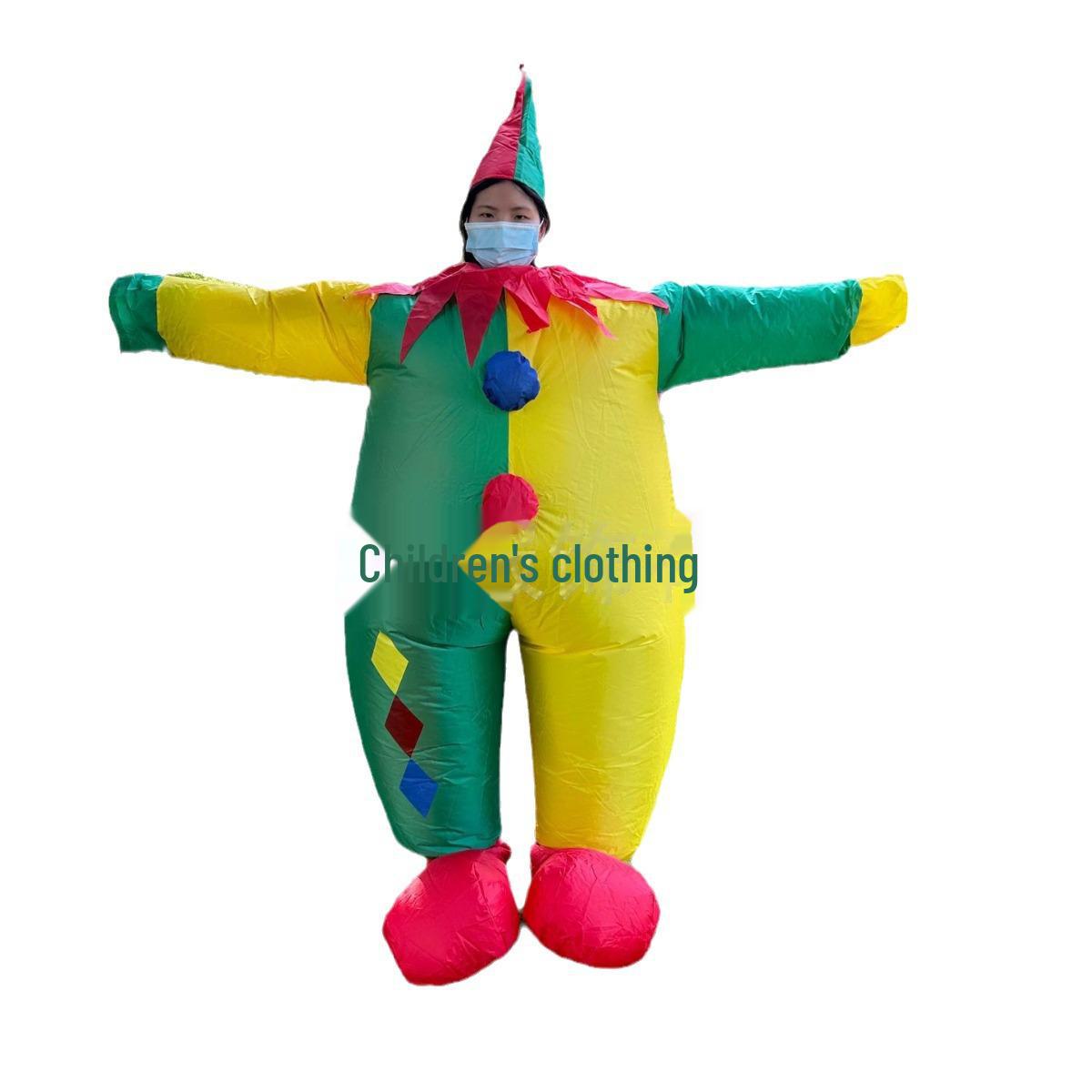 

Надувной костюм Санта-Клауса для Хэллоуина и рождественского косплея One Size