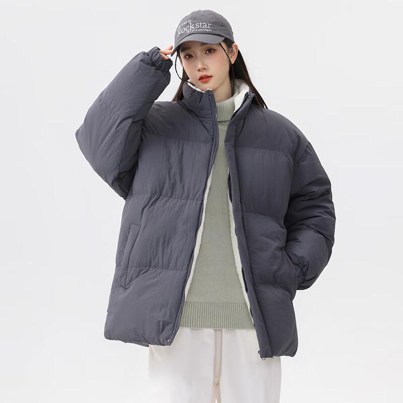 Wassup Sohot Men's Stand Collar Padded Winter Jacket