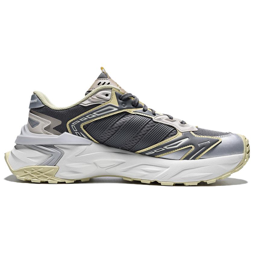 adidas XLG STORM Height Increasing Casual Running Shoes Unisex Gray Gold KJ7238