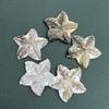1Pc, Natural Shell Pendants, Handcrafted Star Charms In Marine Style, 32×32mm, for DIY Necklace Accessories, Jewellery Making, Crafts for Men Women