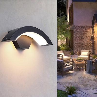 LED Waterproof Wall Lamps 18W Indoor Outdoor Wall Light Courtyard Porch Living Room Corridor Bedroom Wall Sconce
