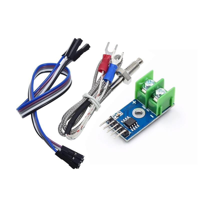 1/5/10Pcs MAX6675 Module + K Type Thermocouple Thermocouple Sensor Temperature Degrees Module for Arduino