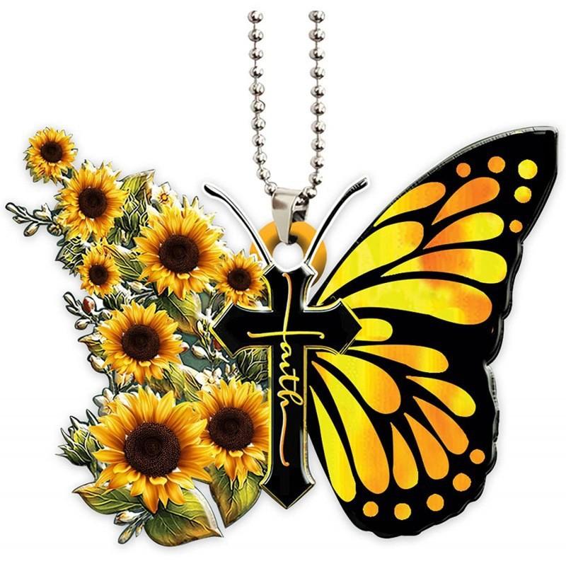 

Butterfly 2d Delightful Car Hanging Decoration In Various Colors For Festive Design Interior 1