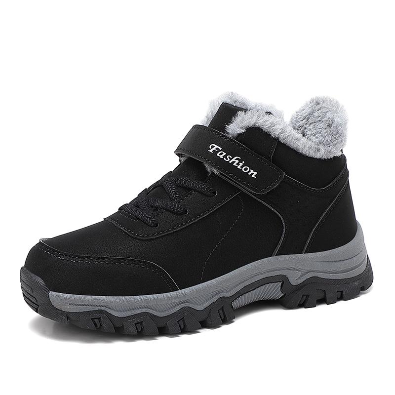 Fashion New Large Size Women's High Quality Snow Boots Thick Soles Comfortable Anti-slip Wear Winter Warm Comfortable Cotton Shoes