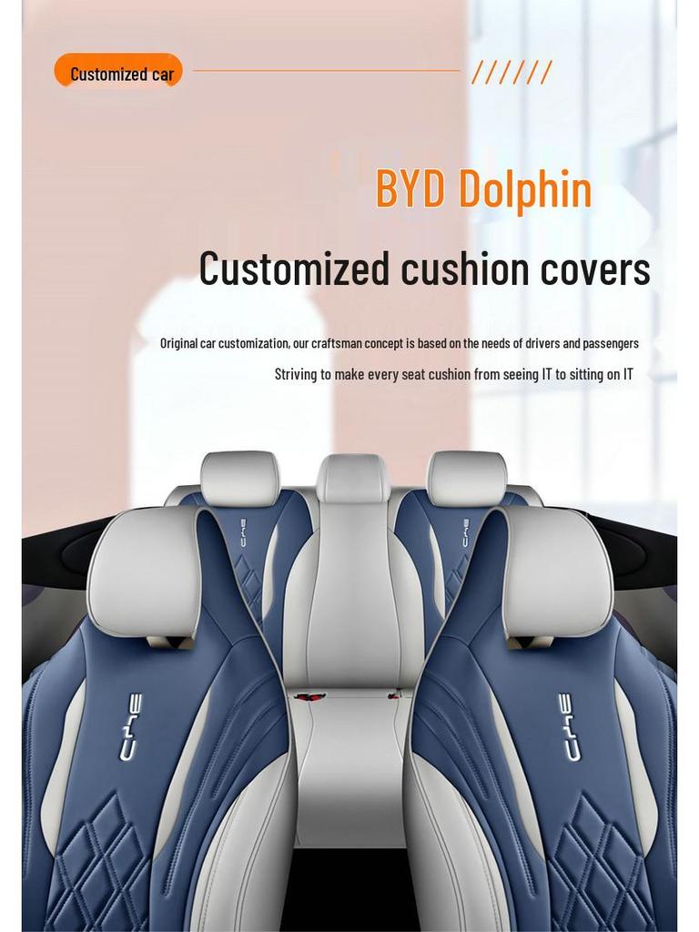 2023 BYD Dolphin Celoroční Módní Potah Sedadla – Verze s Plným Obalem