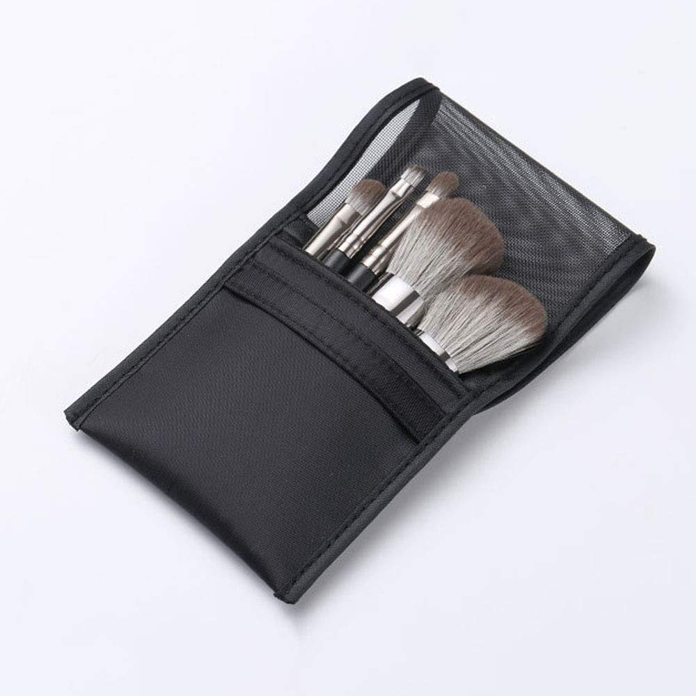 Eripro Eyeshadow Makeup Brush Popular Makeup Brush Powder Foundation with Storage Case Brush, Set, 5-Piece Set, Set, Brush, Black,
