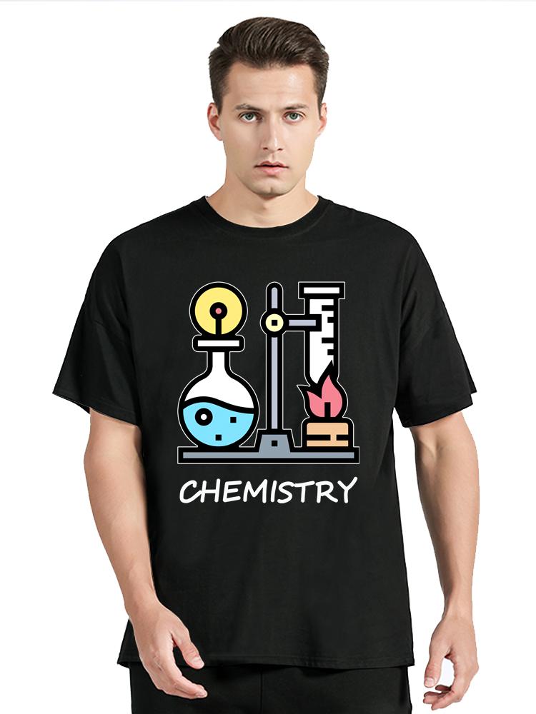 

Math Teacher School Scientist Geek Chemist Physicist Funny Chemistry Physics Graphic Tshirts Unisex Tops Tees Fitness T Shirt S разноцветный