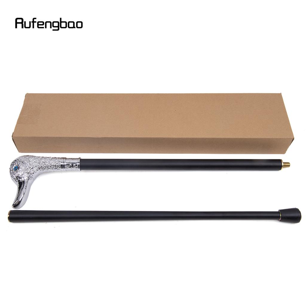 White Duck Head Fashion Walking Stick Decorative Stick Cospaly Vintage Party Fashionable Walking Cane Crosier 95cm