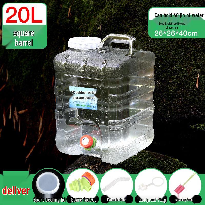 Transparent Outdoor PC Water Storage Tank