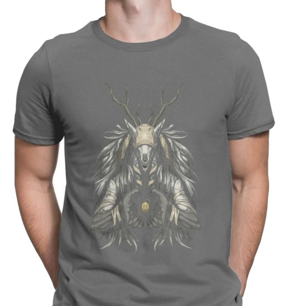Men's Tops T Shirt The Supplicant Premium Cotton Tshirts Vicar Amelia Bloodborne Scary Harajuku Halloween T Shirt Graphic
