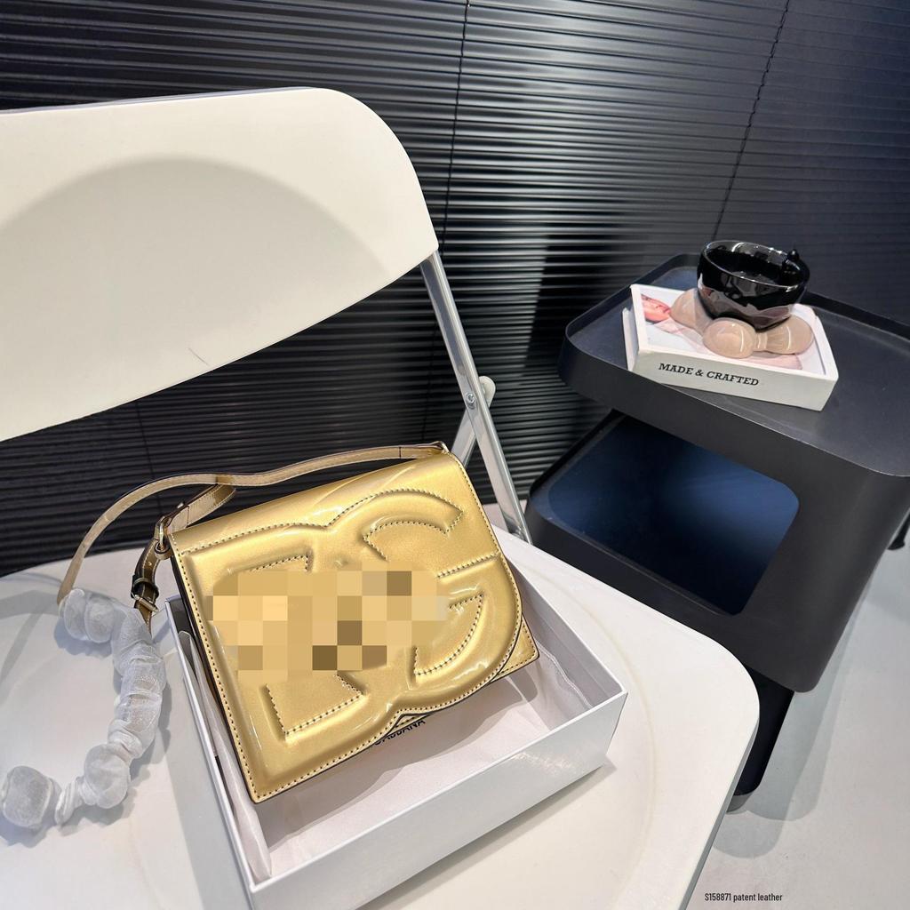 Sicily Leopard Print Lackleder Umhänge- und Schultertasche mit oberem Griff