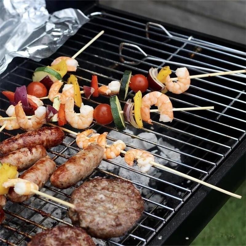 Outdoor Charcoal BBQ Grill with Lid