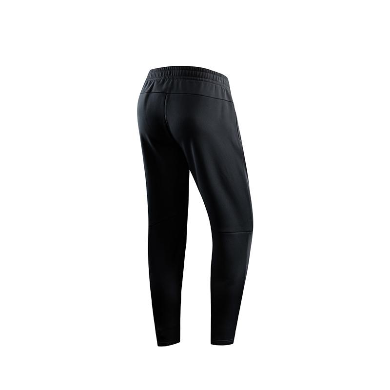 Anta Pohodlné Jednobarevné Všestranné Pletené Sportovní Kalhoty Pánské Spodky Černé 952445301-2