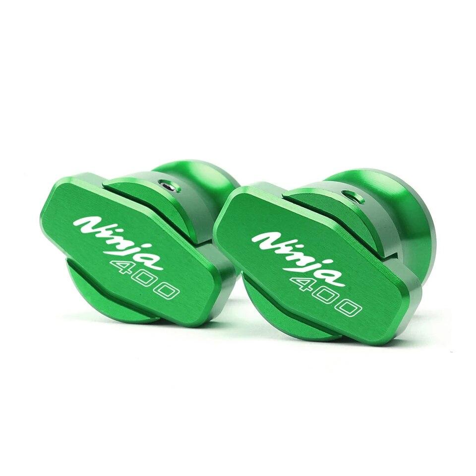8mm Motocyklové CNC Hliníkové Cievky kyvnej vidlice Skrutky pre zadný stojan Posuvníky Príslušenstvo Pre Kawasaki Ninja 400 2018- ninja 400